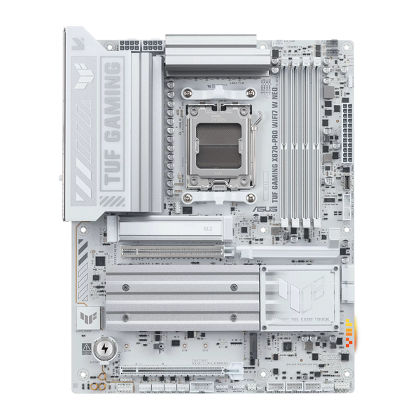 ASUS TUF GAMING X870-PRO WIFI7 W NEO DDR5 Motherboard - White