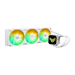 ASUS TUF GAMING III 360 ARGB LCD CPU Liquid Cooler - White