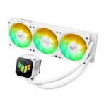 ASUS TUF GAMING III 360 ARGB LCD CPU Liquid Cooler - White