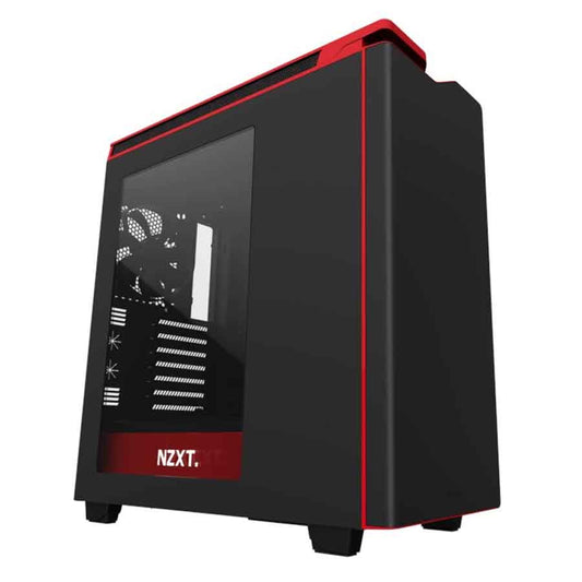 NZXT CC H440 Plus Matte Black & Red