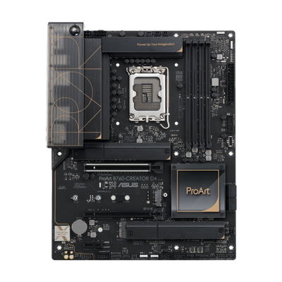 ASUS PROART B760 CREATOR DDR4 ATX Motherboard - Black