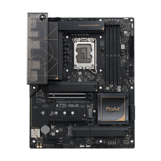 ASUS PROART B760 CREATOR DDR4 ATX Motherboard - Black