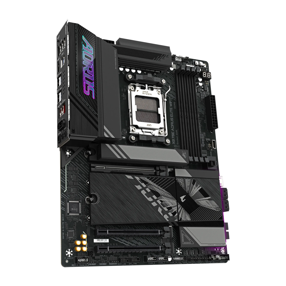 GIGABYTE X870E A ELITE WIFI7 DDR5 Motherboard - Black