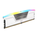 CORSAIR VENGEANCE 32GB(2x16GB) RGB DDR5 6000MHz CL30 Memory Kit - White