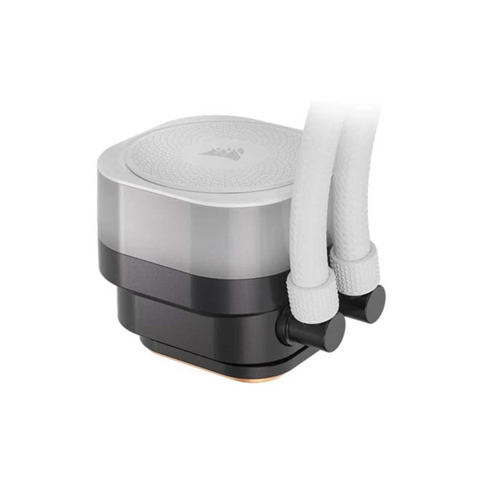 Corsair iCUE Link Titan 240mm - 2 x RX120 RGB AIO Liquid CPU Cooler - White