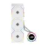 Lian Li HYDROSHIFT II LCD-C 360TL With TL Wireless fans - White