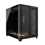 CORSAIR AIR 5400 LX-R RGB LINK Tempered Glass Mid Tower ATX Case - Black