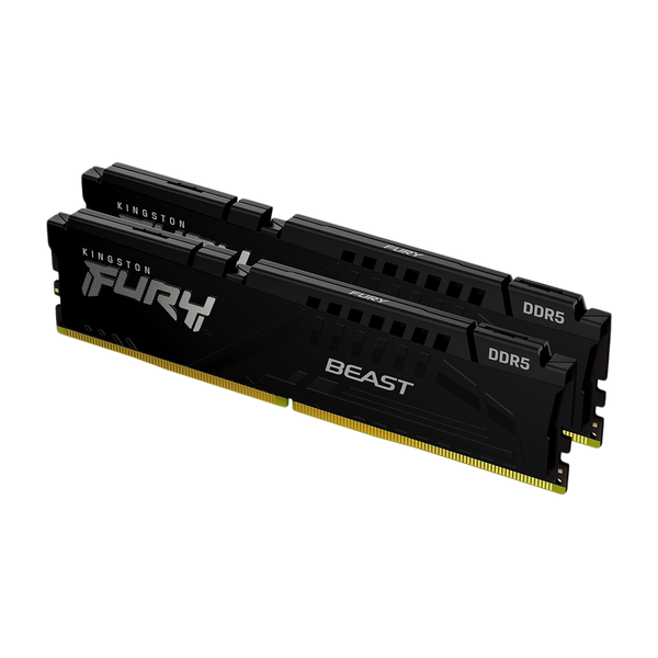 KINGSTON FURY BEAST 16GB (2x8GB) DDR5 5600MT/s CL40 Memory - Black