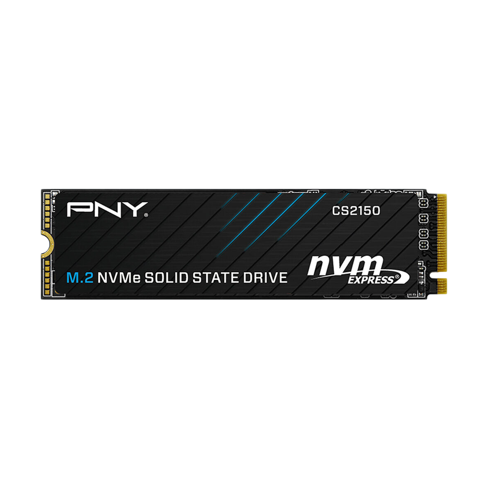 PNY SSD CS2150 M.2 2280 PCIe GEN5X4 NVMe SSD (R:10,200 MB/s W:8,300 MB/s) - 1TB