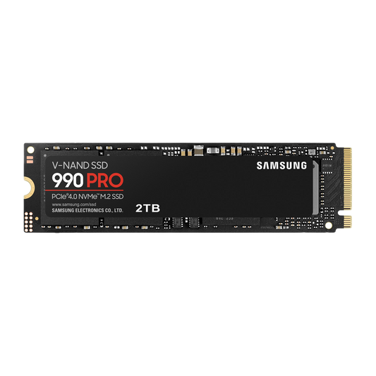 SAMSUNG 990 PRO PCIe 4.0 NVMe M.2 SSD (7,450 MB/s - 6,900 MB/s) - 2TB
