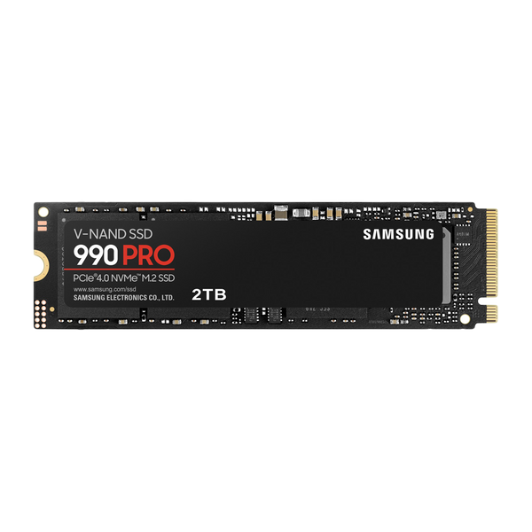 SAMSUNG 990 PRO PCIe 4.0 NVMe M.2 SSD (7,450 MB/s - 6,900 MB/s) - 2TB