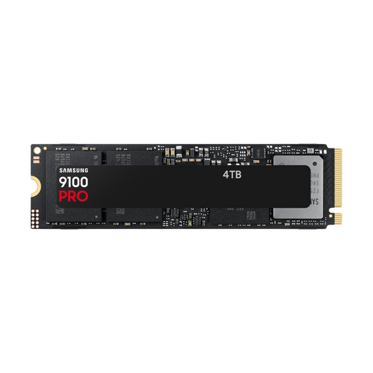 SAMSUNG 9100 PRO M.2 2280 PCIe GEN5X4 NVMe SSD (R:14,800 MB/s W:13,400 MB/s) - 4TB