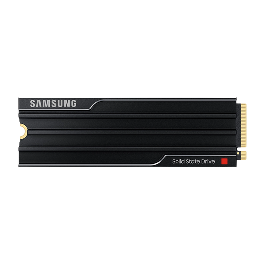 SAMSUNG 9100 PRO M.2 2280 PCIe GEN5X4 NVMe SSD With Heatsink (R:14,800 MB/s W:13,400 MB/s) - 4TB