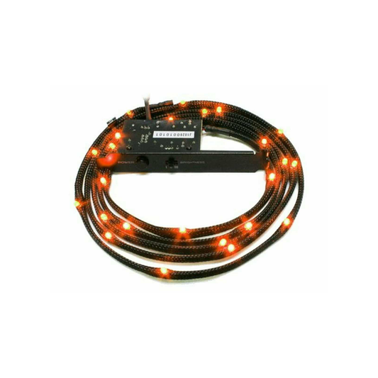 NZXT 1 meter Sleeved LED Kit - Orange