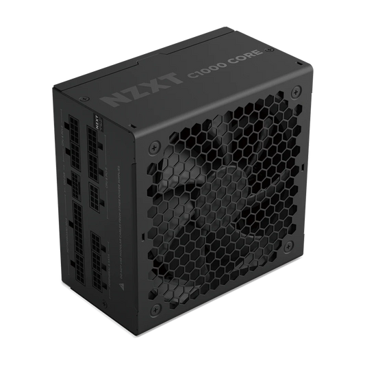 NZXT C1000 1000W Fully Modular Gold Core 80 PLUS ATX 3.1 Power Supply - Black