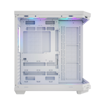 FSP U580 With 7 ARGB Fans Mid Tower Case - White