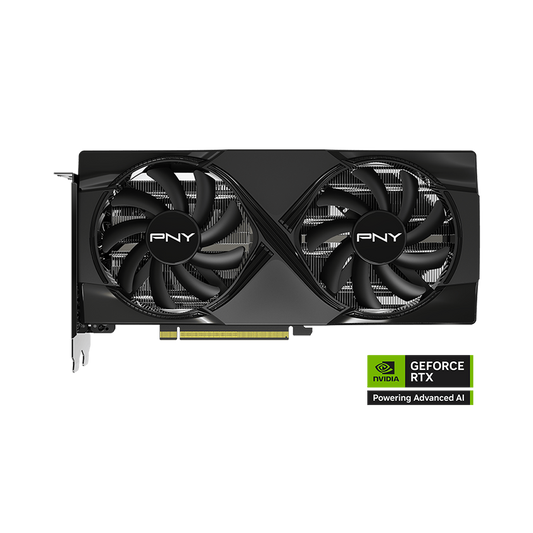 PNY Dual Fan Nvidia GeForce RTX 5060 Ti 8GB Graphics Card - Black