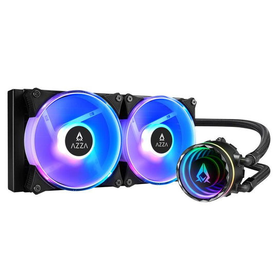 AZZA SP Blizzard 240 All-in-One Liquid Cooler RGB Lights - Black