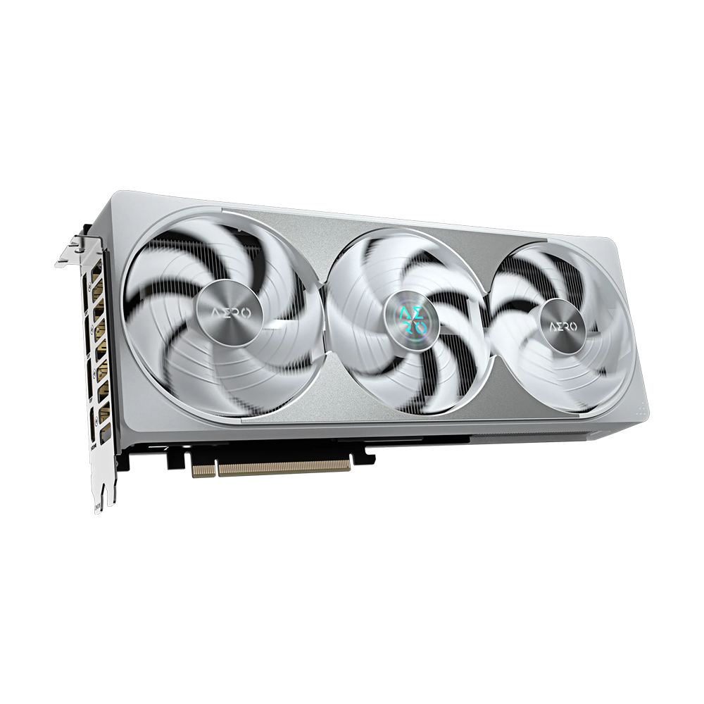 GIGABYTE Nvidia GeForce RTX 5080 AERO OC SFF 16GB Graphics Card - White