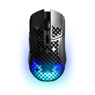 STEELSERIES AEROX 5 RGB Wireless Gaming Mouse - Black