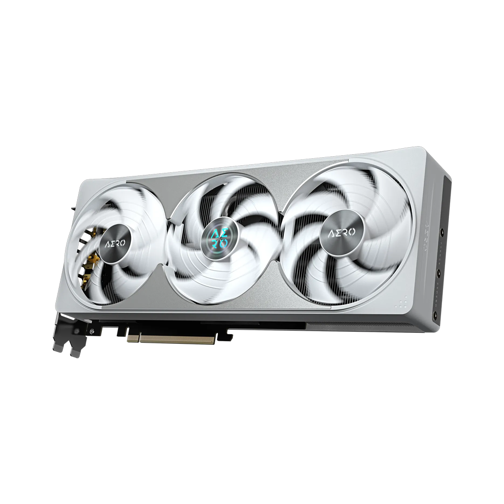 GIGABYTE Nvidia GeForce RTX 5080 AERO OC SFF 16GB Graphics Card - White