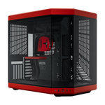 HYTE Y70 Standard Edition Case Without Fans - Black/Red