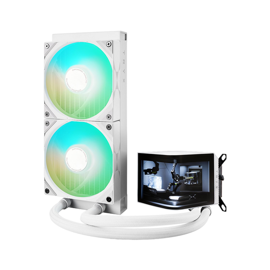 TRYX Panorama SE 240 ARGB Liquid Cooler - White