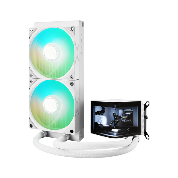 TRYX Panorama SE 240 ARGB Liquid Cooler - White