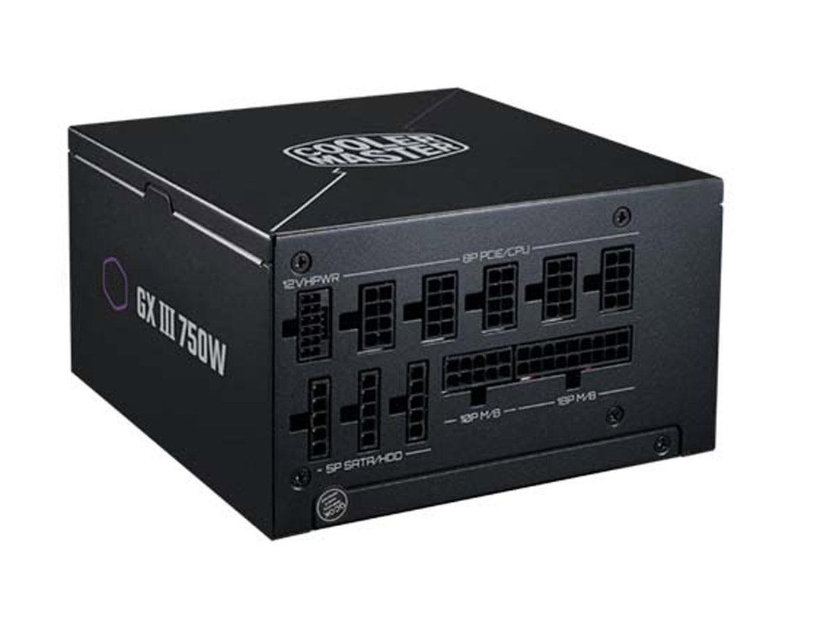 Cooler Master GX III Gold 750W - 80 Plus Gold Gen 5.0 Fully Modular Power Supply Unit - Black