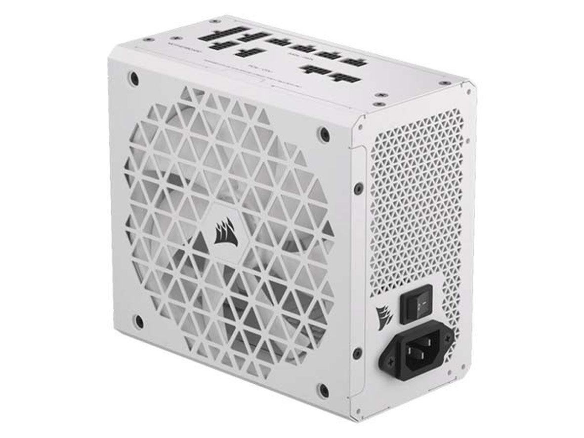 Corsair RM750x Shift - 750W 80 Plus Gold Fully Modular Gen 5 ATX Power Supply Unit - White (UK)