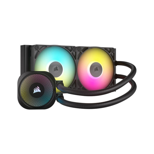 Corsair iCUE Link Titan 240 RX RGB Extreme Performance 240mm Liquid CPU Cooler - Black