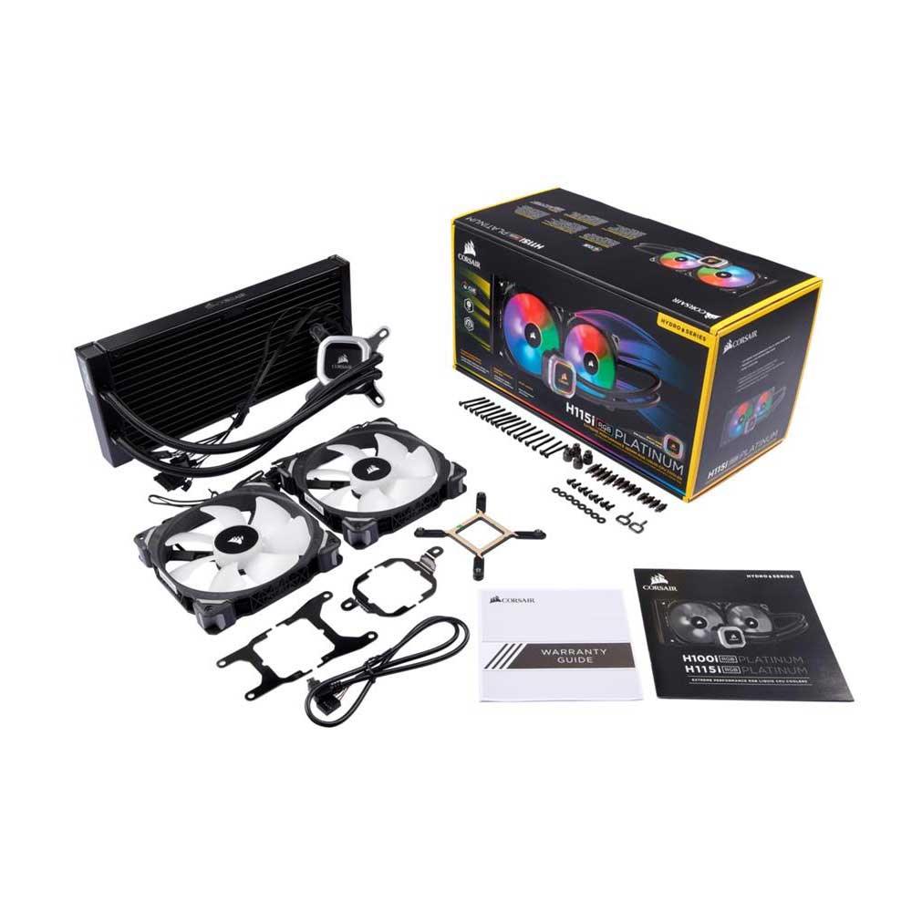 Corsair Hydro Series‚Ñ¢ H115i RGB PLATINUM 280mm Liquid CPU Cooler