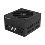 GIGABYTE GP750GM GOLD 750W Fully Modular Power Supply - Black