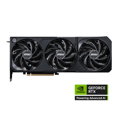 MSI Nvidia GeForce RTX 5070 Ti 16GB SHADOW 3X OC Graphics Card - Black
