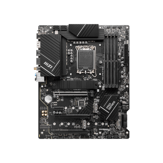 MSI PRO Z790-P WIFI DDR5 Motherboard - Black