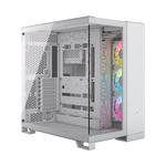 CORSAIR ICUE LINK 6500X RGB Mid Tower Case - White