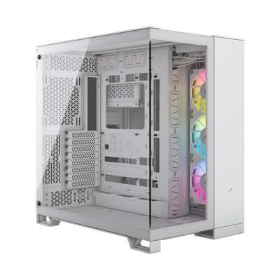 CORSAIR ICUE LINK 6500X RGB Mid Tower Case - White