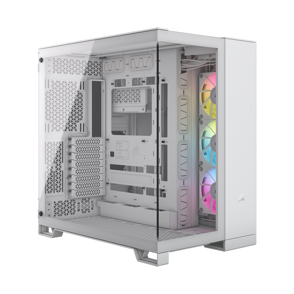 CORSAIR ICUE LINK 6500X RGB Mid Tower Case - White