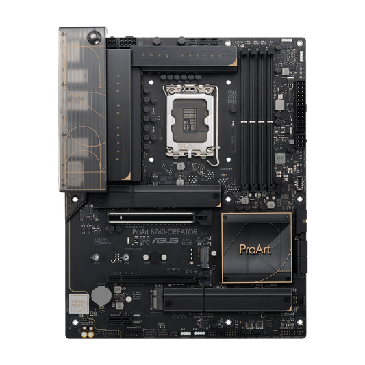 ASUS PRO ART B760 CREATOR DDR5 ATX Motherboard - Black