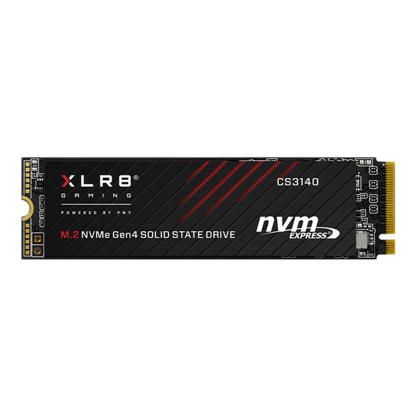 PNY XLR8 CS3140 M.2 NVMe Gen4x4 (7,500 MB/s  5,650 MB/s) - 1TB