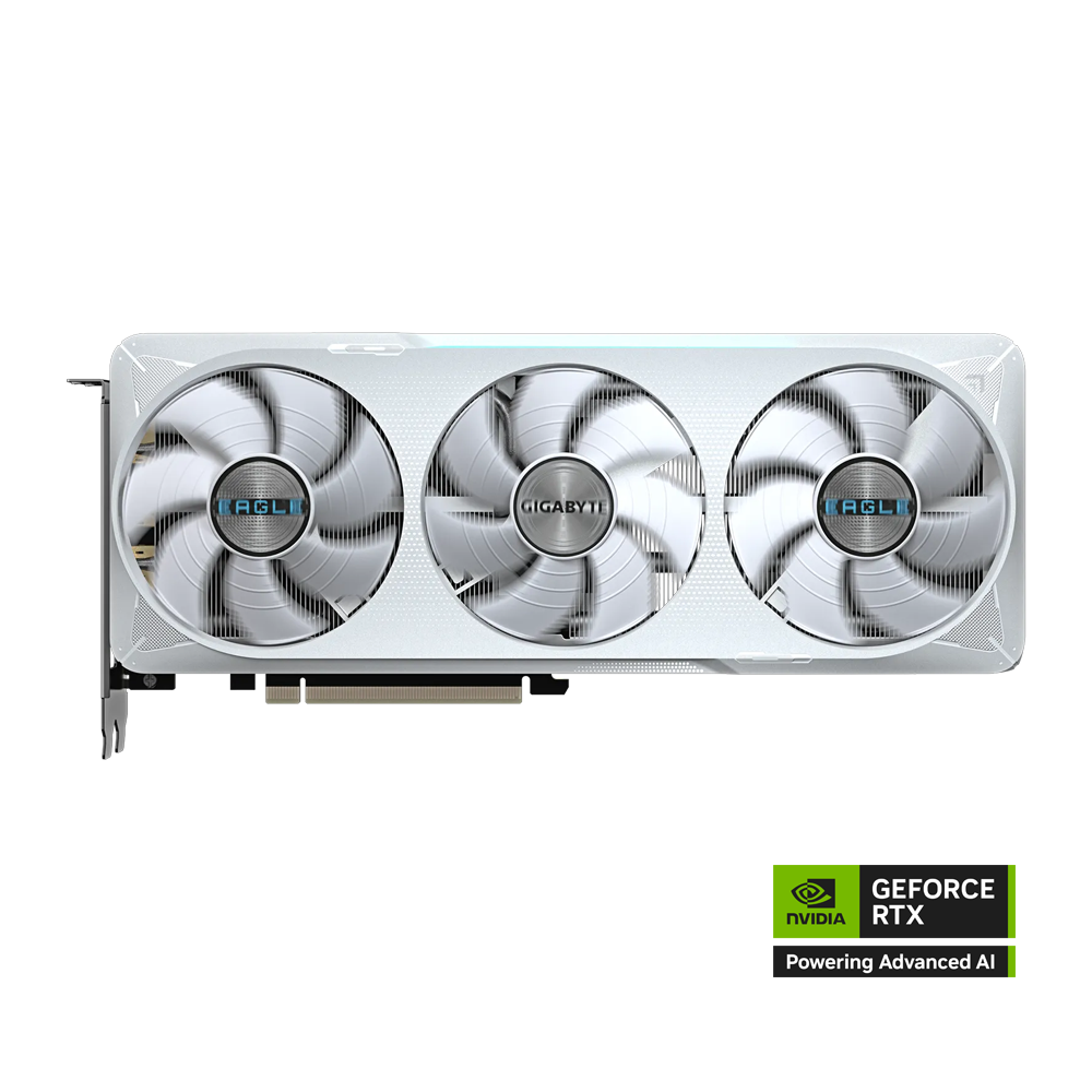 Gigabyte NVIDIA GEFORCE RTX 5070 EAGLE OC ICE SFF 12GB Graphics Card - White