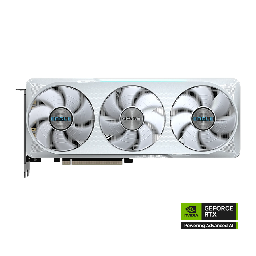 Gigabyte NVIDIA GEFORCE RTX 5070 EAGLE OC ICE SFF 12GB Graphics Card - White