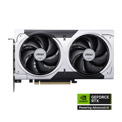 MSI Nvidia GeForce RTX 5060 Ti 8GB VENTUS 2X OC PLUS Graphics Card - Black