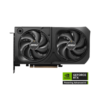 MSI Nvidia GeForce RTX 5060 Ti 8GB SHADOW 2X OC PLUS Graphics Card - Black