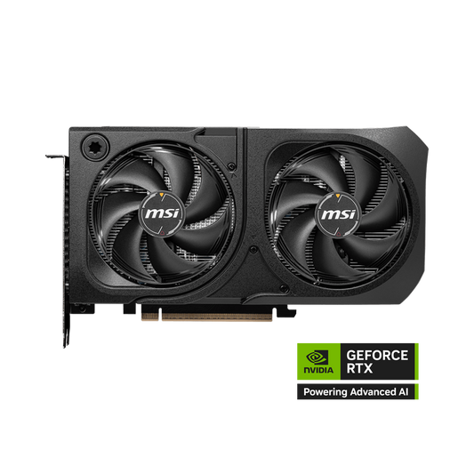 MSI Nvidia GeForce RTX 5060 Ti 8GB SHADOW 2X OC PLUS Graphics Card - Black