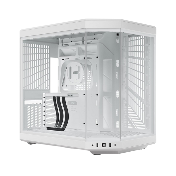 HYTE Y70 Modern Aesthetic Mid Tower Case - Snow White