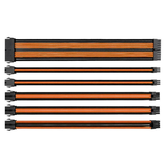 Thermaltake TtMod Sleeve Cable ‚Äì Orange/Black