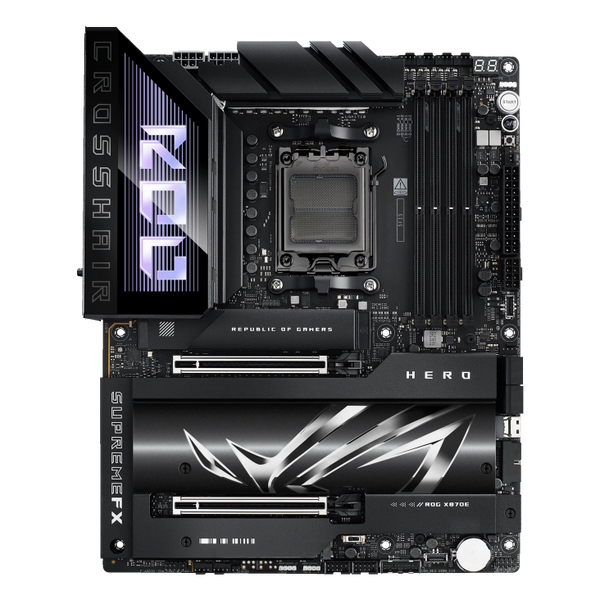 ASUS ROG CROSSHAIR X870E HERO AM5 DDR5 ATX Motherboard - Black