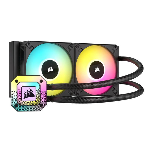Corsair iCUE H100i Elite CAPELLIX XT Liquid CPU Cooler - Black