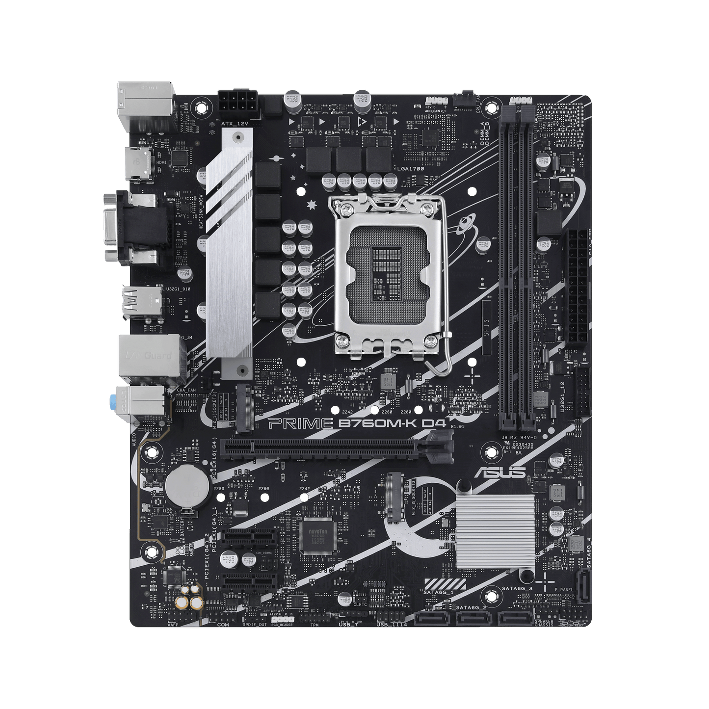 Asus Intel Prime B760M-K DDR4 MotherBoard